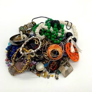Mixed Jewelry Craft Scrap Lot